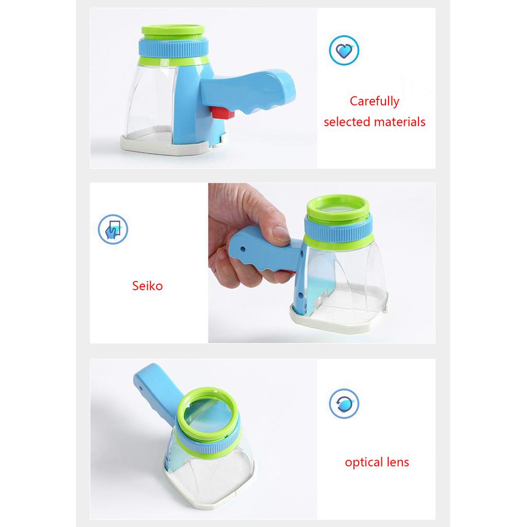 Nature Bound Bug Catcher & Viewer for Outdoor Exploration of Insects Handle Gift