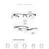 Multifocal Progressive Reading Glasses for Business Office Computer Eyeglasses with Anti Blue Light Presbyopic Lens Eyewears