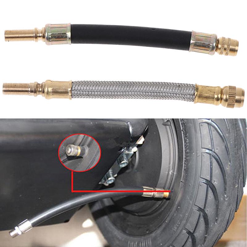 Tire Valve Adapters Tyre Valve Stainless Steel Nozzle For Xiaomi Scooter M365-.