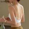 Women's Built-in Pad Slim Fit Backless Camisole