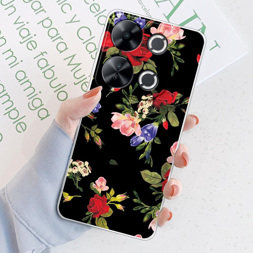 For Itel P65 Case Back Cover For Itel P65 P671L 2024 Shockproof Clear Soft Silicone Phone Case for ITEL P65 P 65 ITELP65 Coque