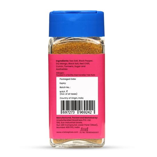 CRISTA Namkeen Nuts Seasoning | Healthy & Flavourful Snack Option | Mixed Spices Blend | Fresh & Flavourful  | No Onion | No Garlic | 50 Gms