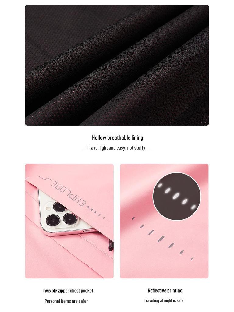 2023 Versatile Hooded Windbreaker: Single-Layer Sports & Casual Jacket for Men & Women