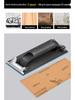Wall-Mounted Sandpaper Holder for Polishing & Grinding