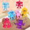 Zvieratká Hračka na prísavku, Viacfarebná textúrovaná prísavka, Interaktívne hračky pre materskú školu, Darček pre deti od 3 rokov