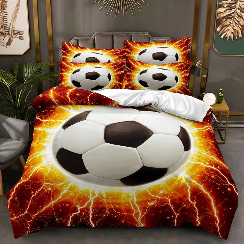 Fashion Technology Printing, 3D Digital Printing, Bedding, Duvet Covers, Pillowcases, Three-piece Sets