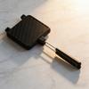 Pattern Sandwich Baking Tray Flat Bottomed Non Stick Double-sided Breakfast Frying Pan Steak Grid Sandwich Mold Kitchen Cookware