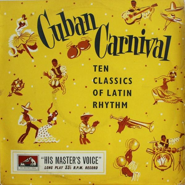 

10inch Record VARIOUS - Cuban Carnival DLP1072 His Master s Vo UK Latin Used