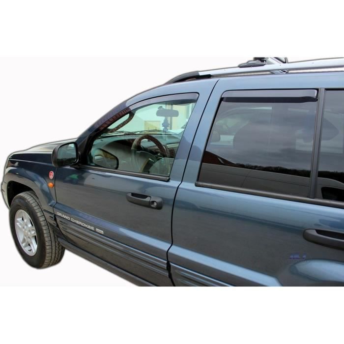 J&amp;J AUTOMOTIVE | Heko Deflecteurs d'air Déflecteurs de Vent Pour Jeep Grand Cherokee 1999-2005