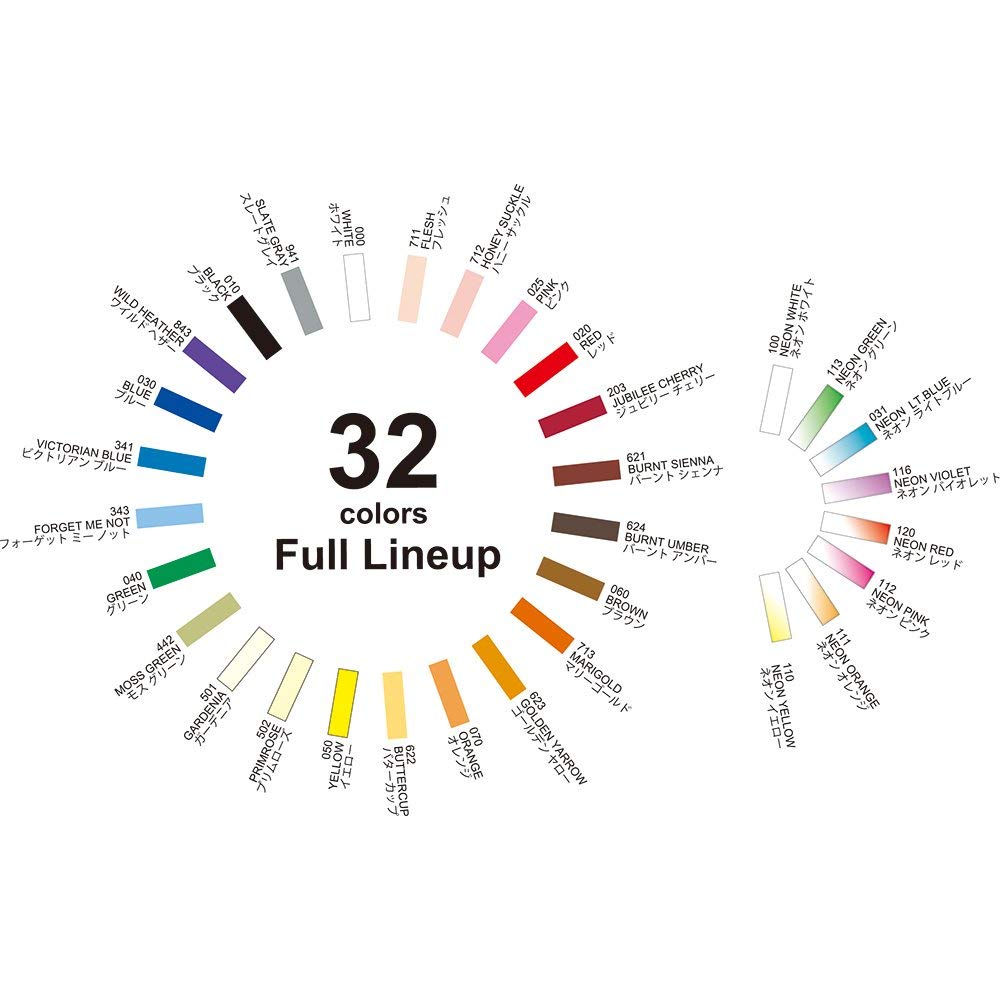 Kuretake ZIG Post Chalk Marker, White, POST-700A-000S