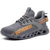 Veiligheidsschoenen Heren Voor Werk Sneakers Dames Heren Stalen Neus Werkschoenen Beveiliging Beschermende Schoenen Lichtgewicht Anti-Verplettering Anti-Doorboring