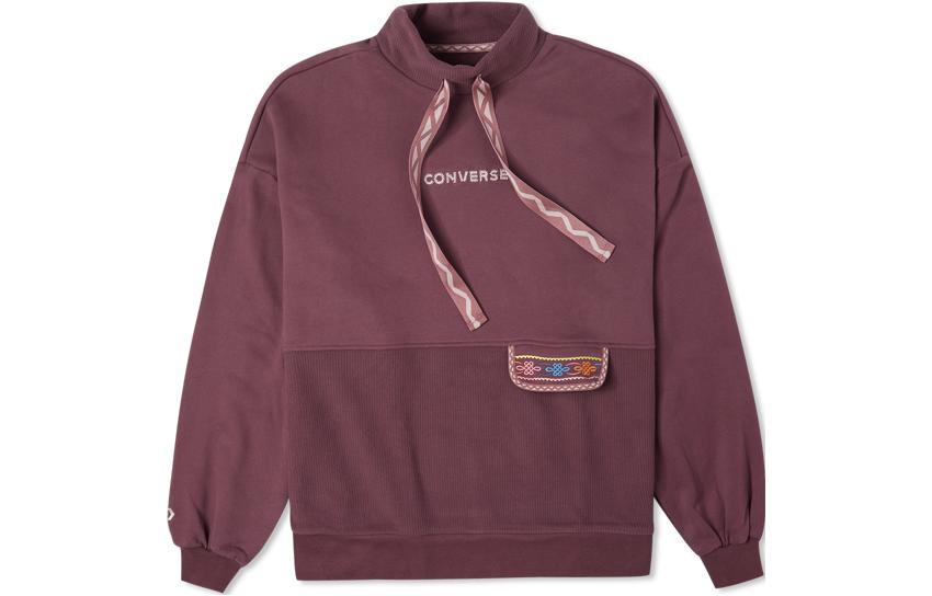 Converse Sweatshirt Women s Purple 10025059-A02 XXL