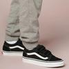 Vans Ward Low top Kids' Skateboarding Shoes Black White Children Aged 3 7 Years Old VN000VHE6BT