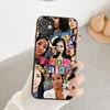 Sängerin J-Jhene-Aiko Handyhülle Für IPhone 14 11 12 13 Mini Pro Max 8 7 Plus X XR XS MAX Durchsichtige Matte Hülle