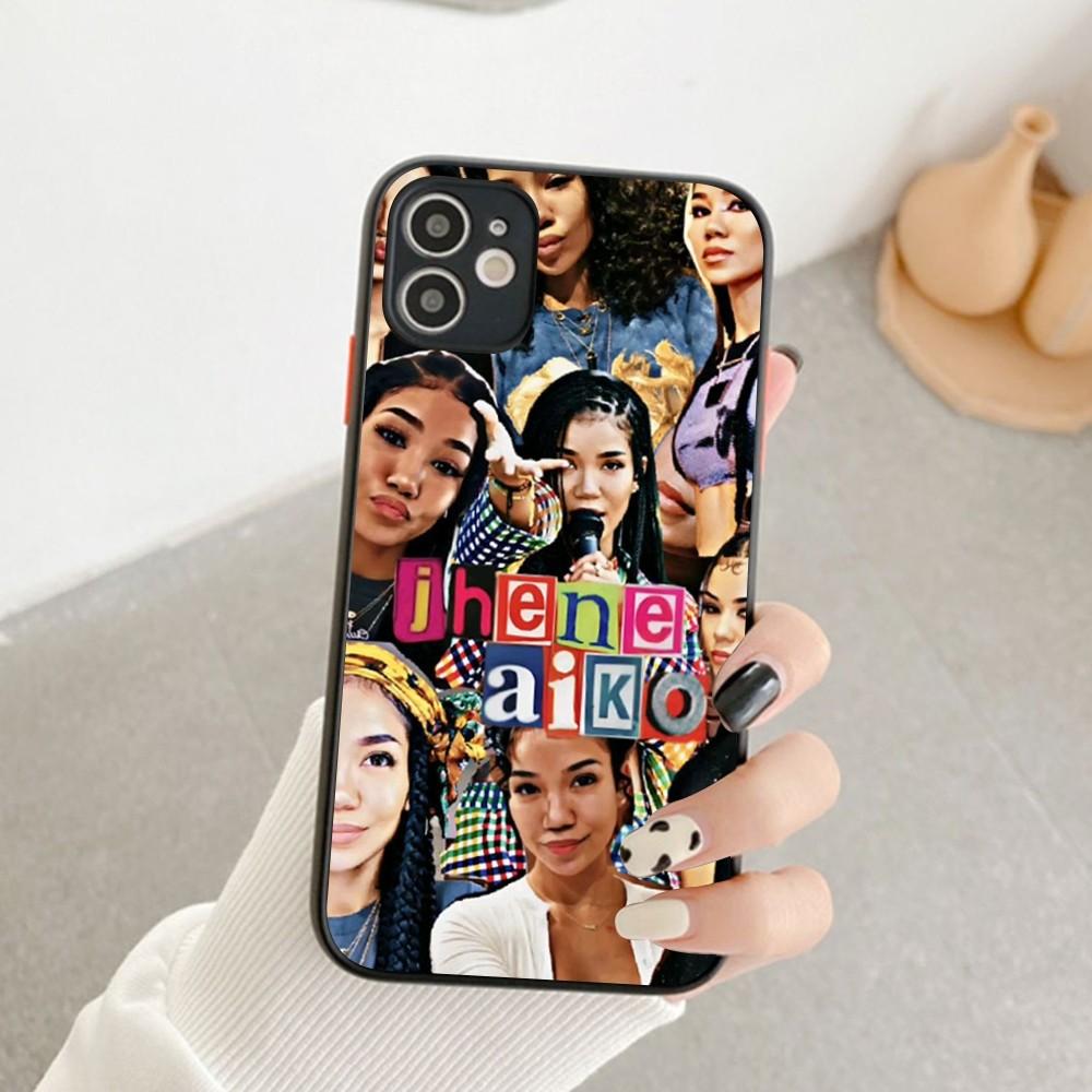 Sängerin J-Jhene-Aiko Handyhülle Für IPhone 14 11 12 13 Mini Pro Max 8 7 Plus X XR XS MAX Durchsichtige Matte Hülle