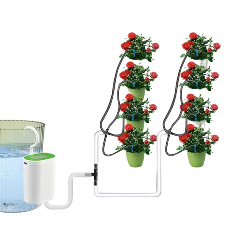 Electronic Garden Irrigation Device Providing 1 9 Days Interval Setting 2000mAh Battery