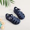 Children's Waterproof Velcro Beach Sandals – Non-Slip, Closed-Toe, Soft Sole for Boys & Girls