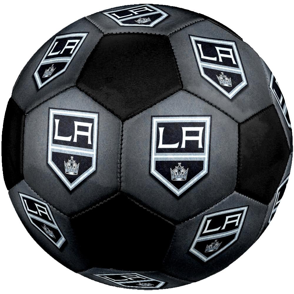 Los Angeles Kings Soccer Ball Colorful All Ages Machine Stitched PVC Competition Ready Durable High-Bounce.SIZE5