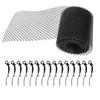 Brand New Practical Keeps Leaves And Dirt Out Of Gutters Gutter Guard Gutter Protect Mesh PP Widely Used Black