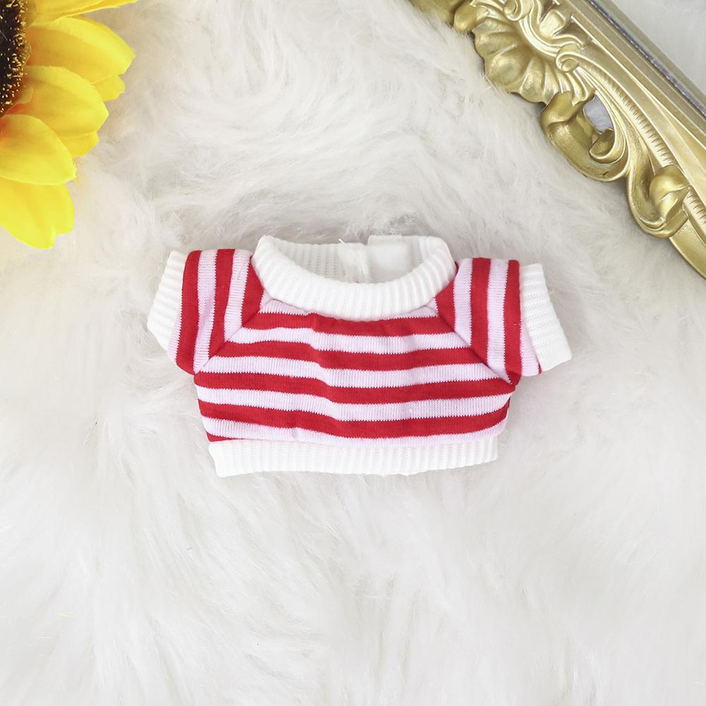 For 17cm Labubu Doll Clothes Fashion Clothes Hoodies Doll Clothes Hoodies Dolls Accessories Cute Decoration Little Cloths