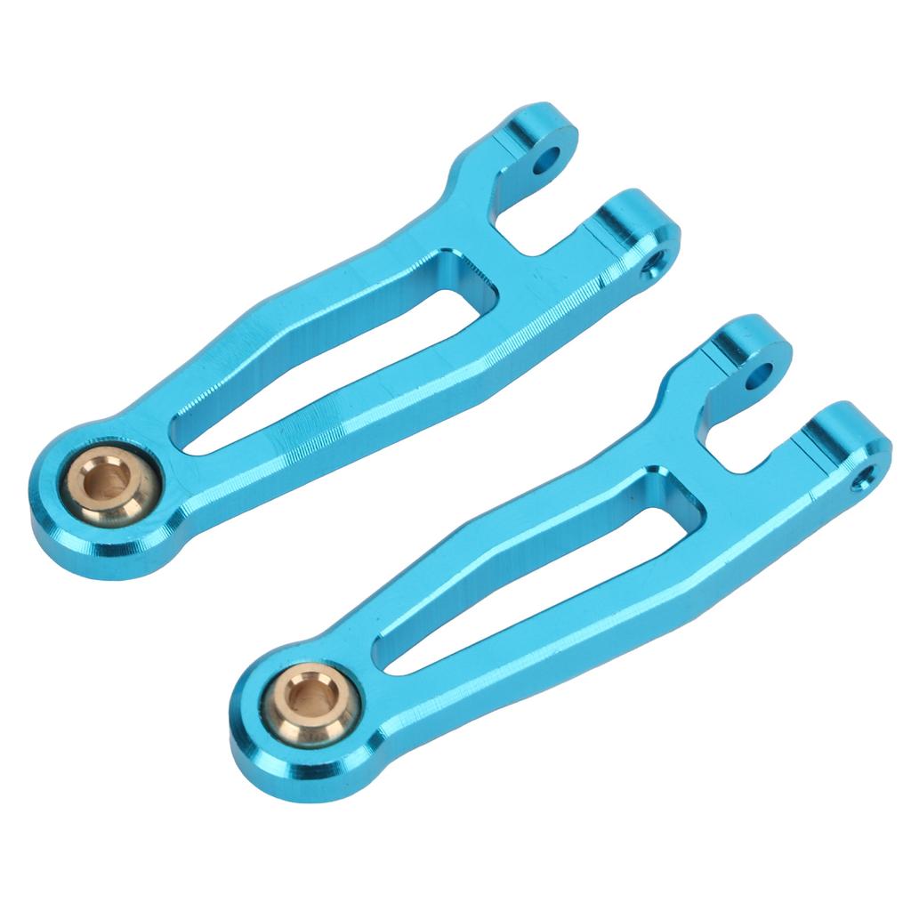 2Pcs RC Car Swing Arm Reduce Bumps High Strength RC Metal Swing Arm for SG1603 SG1604  UD1601  UD16024 1 16 RC CarBlue