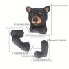 Handmade Resin Black Bear Tree Ornament (2026)