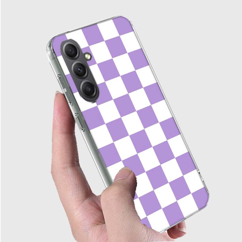 

Retro Classic Chess Board Grid Phone Case for Samsung A16 A26 A36 A56 A17 A37 A57 A07 A06 A02S A03 A04S A05S Galaxy Note 20 10 A Samsung A50