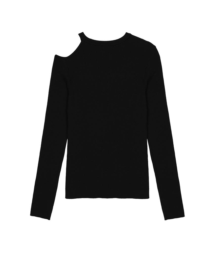 Nigaennikol Cut Out Butterfly Knit_2 Color