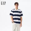 Gap Unisex Heavyweight Cotton Striped Polo Shirt
