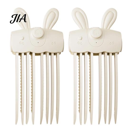 Schnell heizender Wurzel-Volumengeber 1/2 Stück, beheizte Haar-Volumenklemme, kabelloser Lifter-Kamm mit 2 Styling-Gadget-Hitzestufen, USB-wiederaufladbare Volumierklemme