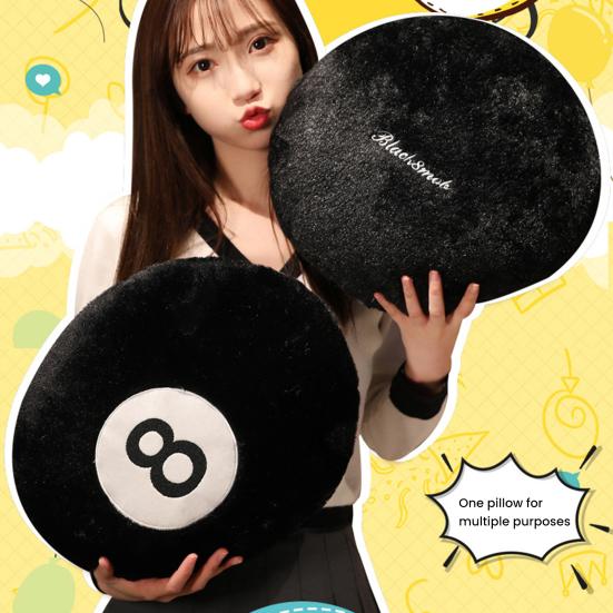 Creative Billiards Plush Pillow Plushies Soft Stuffed Sofa Cushion