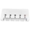 5 String Bass Bridge Metal Guitar Hard Tail Saddle Replacement Parts Music Accessories