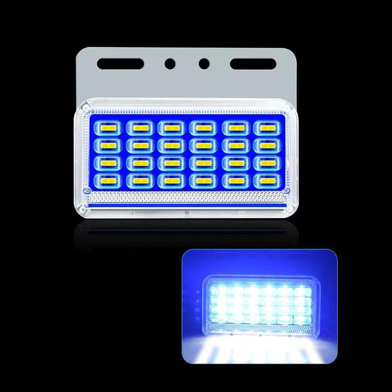 Led Side Light 24V Waterproof For Truck Trailer And Bus Wide Waist Light Suitable For Side Marker And Rear Light Applications