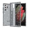 Starry TPU Glitter Phone Case - Fits Samsung Galaxy S24 Ultra, S25, and S23+ - Transparent Terminator Design