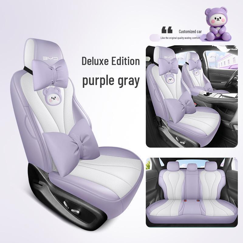 BYD Sea Lion 06dmi/06ev Leather Seat Covers - Full Coverage Cushion Special
