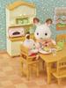 Sylvanian Families Furniture Table ST Mark Certified Ages Toy Dollhouse Sylvanian Families Epoch EPOCH [Dining Set] KA-421 3+ Co., Ltd.