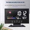 Multifunctional Weather Clock: Electronic Voice-Activated Alarm with Thermometer and Humidity Meter