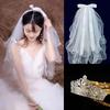 Feenwald Brautkopfschmuck Schleier Set - Perfekt für Hochzeit, Heiratsantrag oder standesamtliche Trauung.