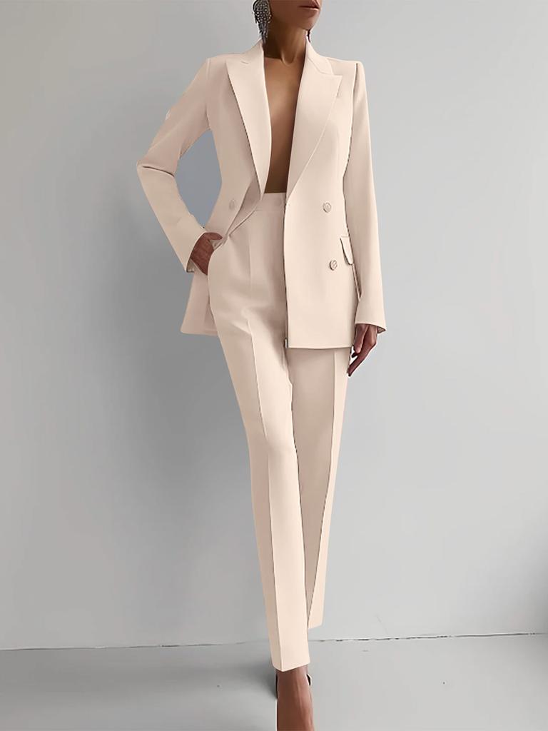 Spring Season Import Fashion Casual Business Suit Women's Blazer Set