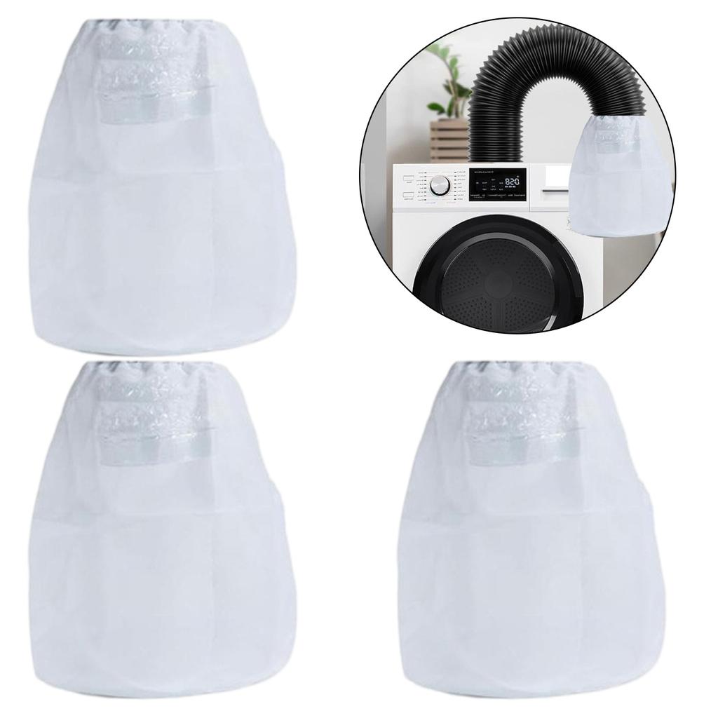 Universal Dryer Lint Catcher Lint Catcher Bags For Ventless Dryer Vents Indoor/Outdoor Trap Filter To Capture Lint Dust