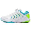 Li Ning Fabric Abrasion Resistant Breathable Low Top Kids' Badminton Shoes Unisex AYTW012