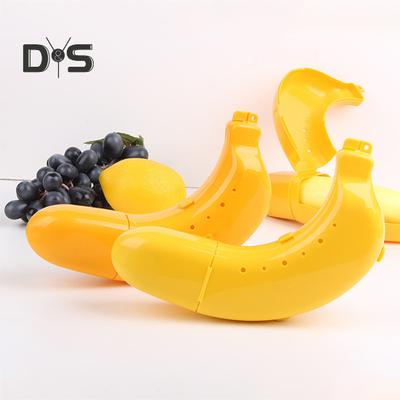 Bananenhalter-Aufbewahrungsbox mit Löchern, lebensmittelecht, BPA-frei, wiederverwendbar, leicht zu reinigen, für unterwegs, Bananenhalter, Obstschutzhülle