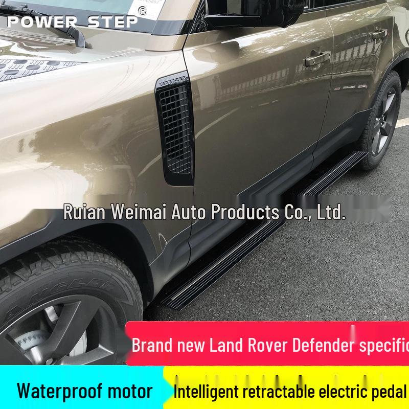 Electric Welcome Step for New Land Rover Defender: Self-Extending Outer Pedal with Original Style