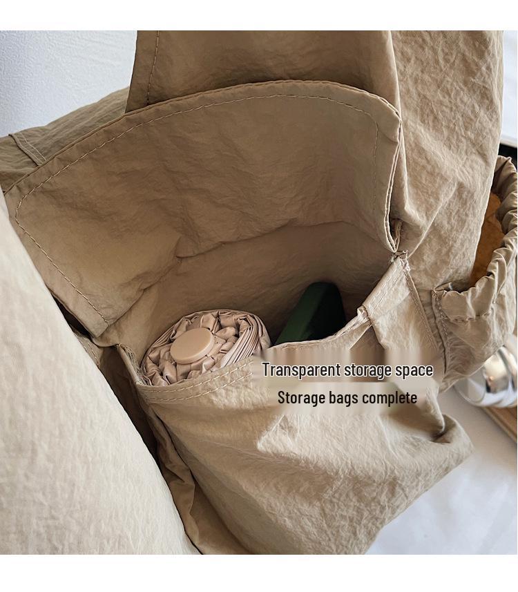 Jednobarevná oxfordská taška přes rameno - Velká kapacita, Horký prodej, Korejská dojížděcí taška pro ženy