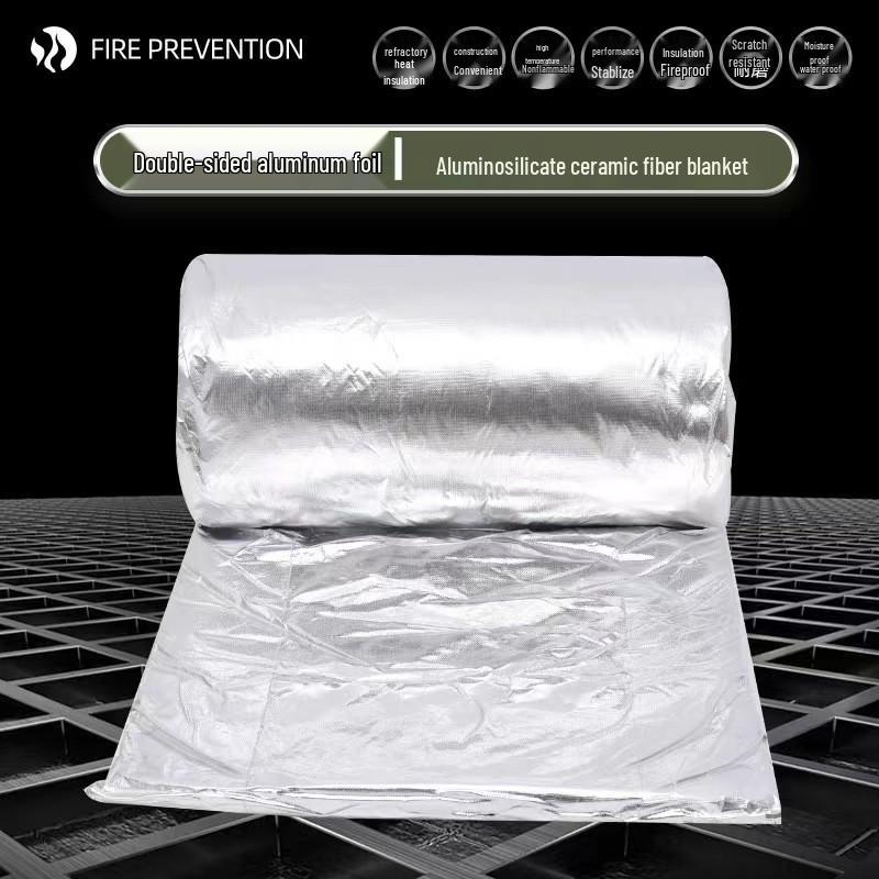 Aluminum Silicate Ceramic Fiber Blanket - High Temp Fireproof Insulation