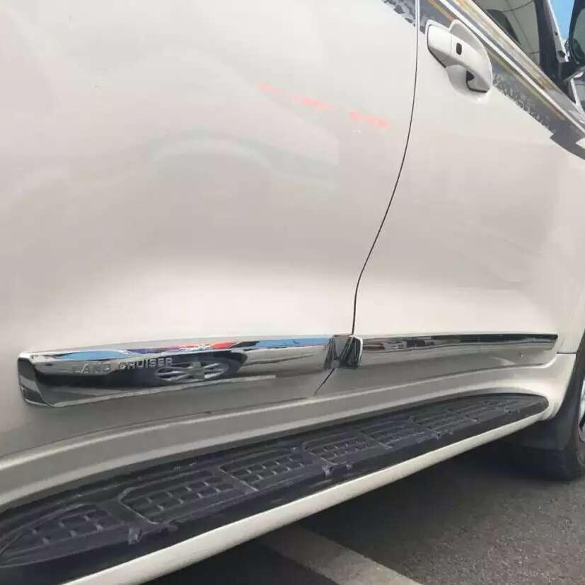 Toyota Land Cruiser LC200 Electroplated Door Trim & Anti-Collision Strip