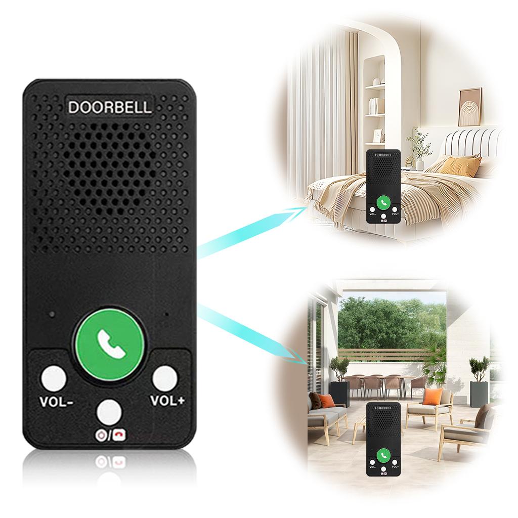 2026 2 Way Voice Intercom 400m Super Long Range Intercomunicador Hands-Free Wireless Intercom System for Home Hospital Office