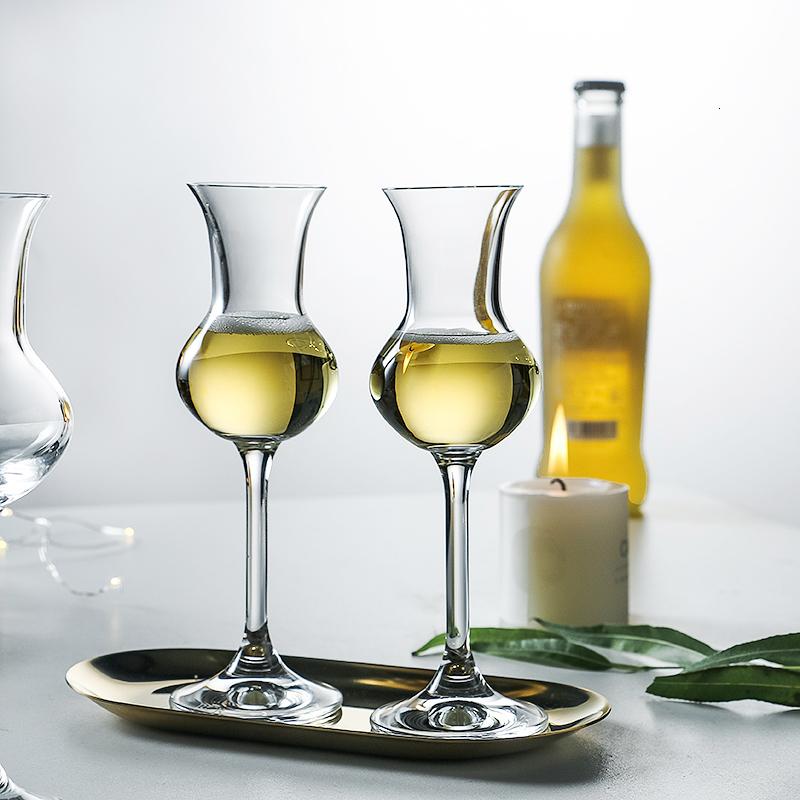 Crystal Copita Nosing Glass Rum Liqueur Tasting Goblet Tulip Party Wedding Champagne Glasses Verre Whisky Whiskey Wine Cup Vidro