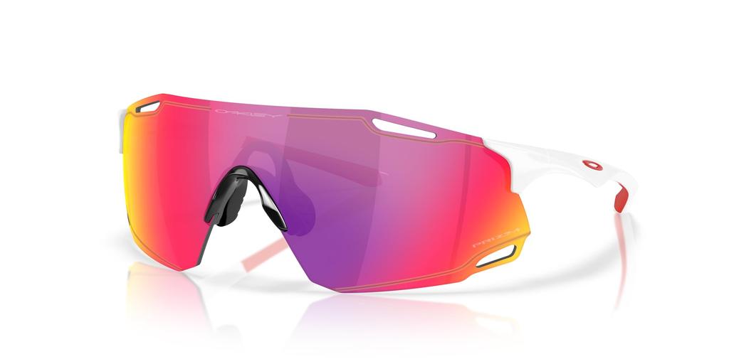 Oakley Sunglasses 0OO9513D CYBR DYNO POLISHED WHITE PRIZM ROAD 95130339 Polarized [Oakley]