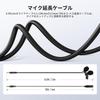 NEEWER LM3 2m Dual Microphone, Lavalier Lapel Microphone, Clip-on Omnidirectional Wired Microphone with 3.5mm TRS 4m Extension Cable, Noise-Reducing
